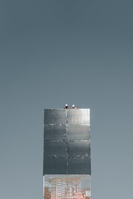 Modern corporate skyscraper representing financial growth